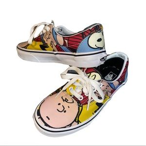 Kids Vans X Peanuts Comic Shoes